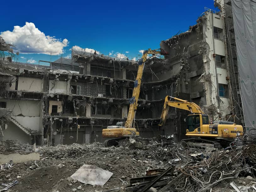 大阪府のRC解体施工事例3