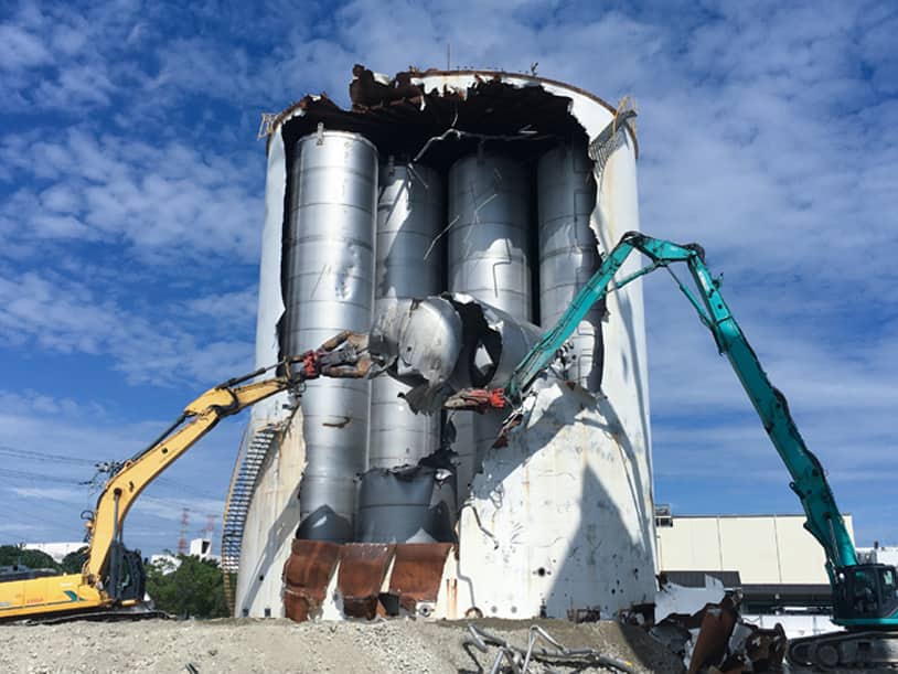 兵庫県のプラント解体施工事例2